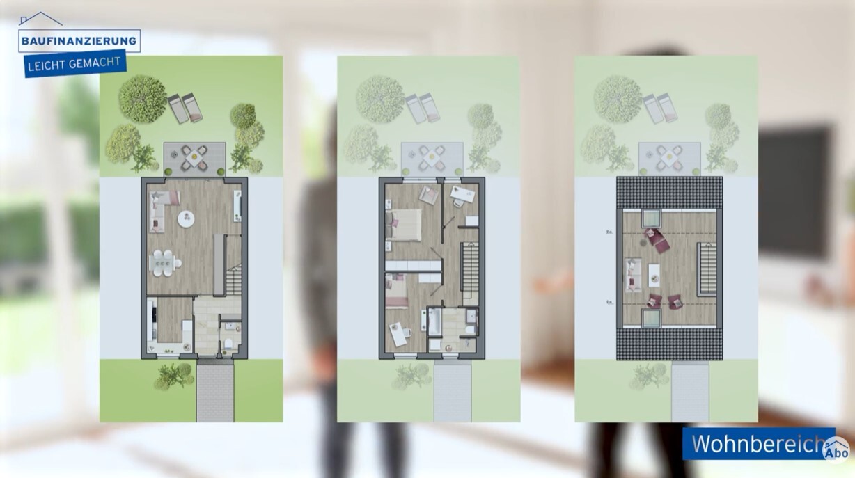 3 Grundrisse Musterhäuser Hüttig & Rompf Musterhaustour