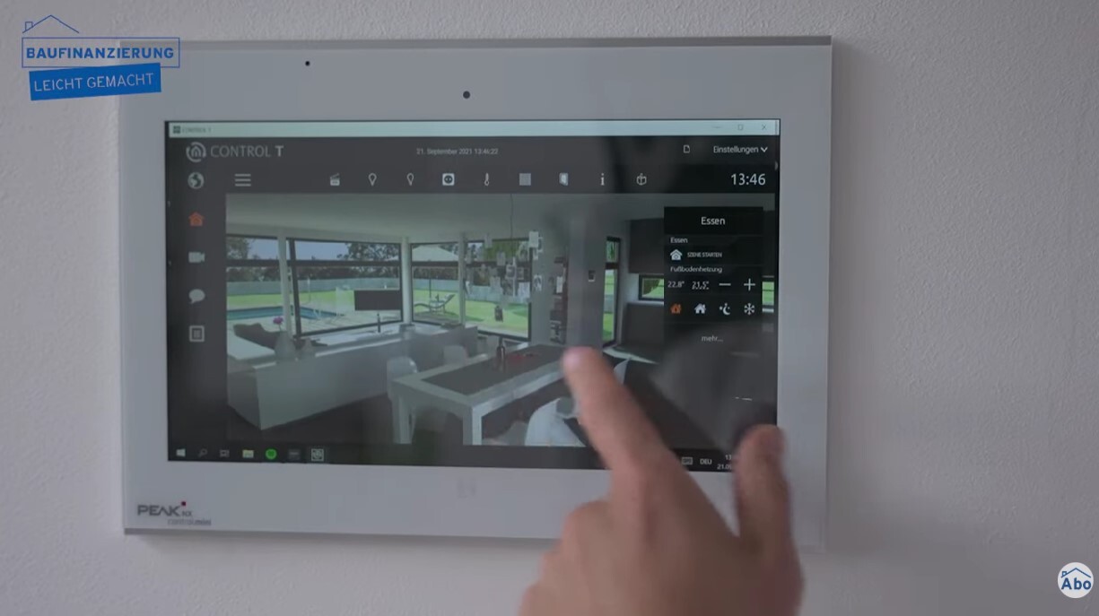 Panel Smarthome Bedienung