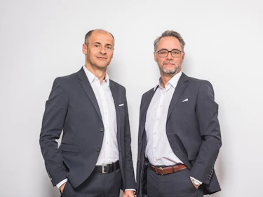 Heiko Türp und Christian Neumann, Geschäftsführer der VERIMAG Vertriebs- und Marketingges. mbH