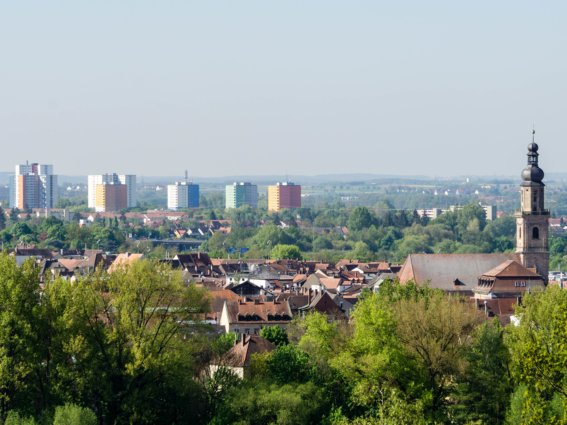 Stadt Erlangen Übersicht
